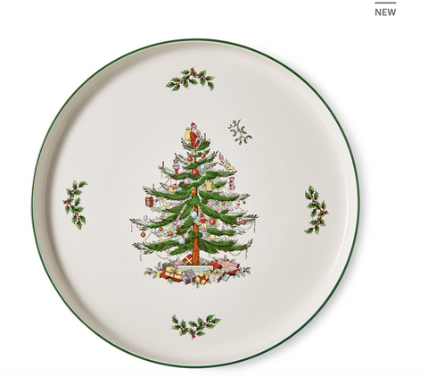 Spode Christmas Tree 13" Lazy Susan