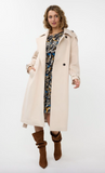 ESQUALO TRENCH COAT- BISCUIT