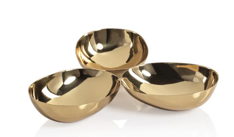 Polished Gold Nut Bowl