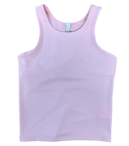 candy pink honesty tank