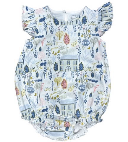 Girls Sleeveless English Countryside Classic Bubble-Hayward House