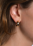 Farrier Huggie Hoop Earrings-ANABEL ARAM