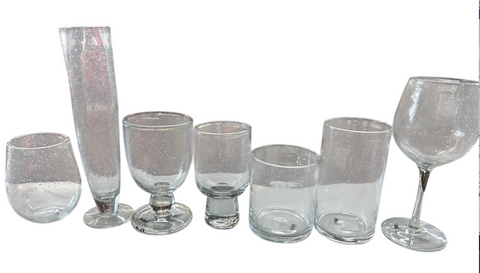 CLEAR TAG BUBBLE GLASSES MULTI STYLES