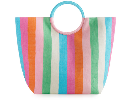 Shiraleah Fiesta Tote, Multi-Beach bag/Laundry tote