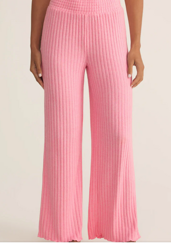 Passion Fruit Dawn Smocked Rib Pant-Z Supply