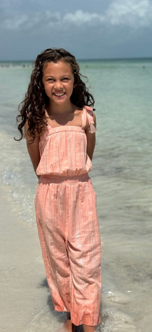 Strappy jumpsuit- poppet and fox