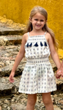 Tassel romper- poppet and fox