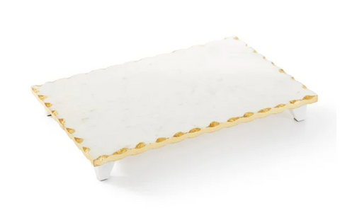 Godinger-Marble Raised Challah Board