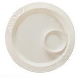 Nora Fleming-pinstripes melamine chip and dip -MEL15