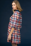 Smith & Quinn-The Tory Dress - Coastal Plaid