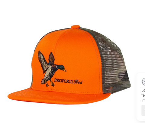 Properly Tied-Boys Trucker Hat Mallard Flight