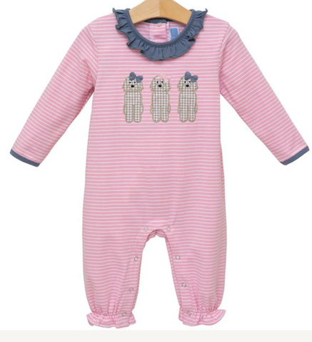 Trotter Street-Dog Ruffle Romper