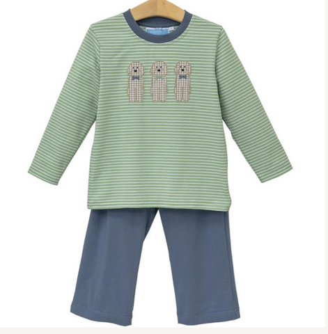 Trotter Street-Dog Pants Set
