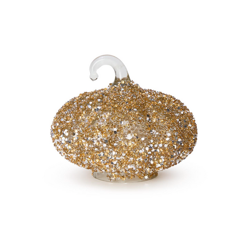 Two's Company-Gold Jewels Pumpkin