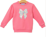 Trotter Street-Bow Sweatshirt