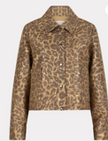Esqualo Jacket Leopard – golden olive