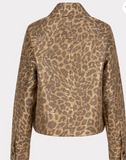 Esqualo Jacket Leopard – golden olive