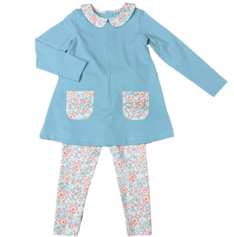 Ishtex-SHALLOT ROSE TUNIC SET