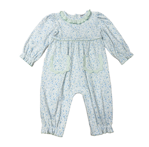 Ishtex-DITSY FLOWER ROMPER