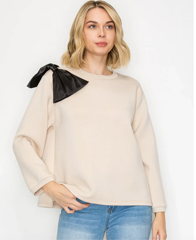 JOH-Finley Sweater- Taupe