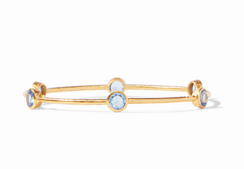 Milano Bangle-Chalcedony Blue