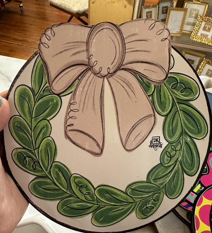 DK Mocha Wreath Mini