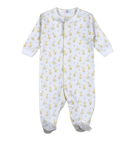 Baby Loren-Baby Ducks in the Pond Footie