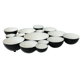 Nora Flemmin-black and white bubble bowl