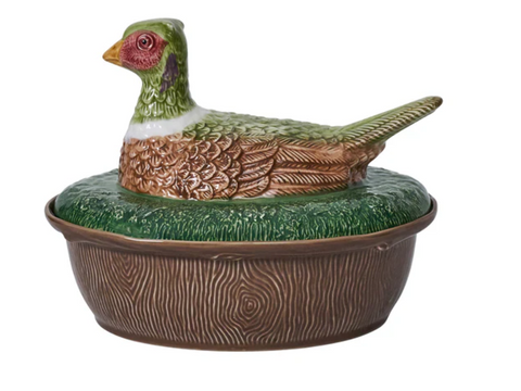 Juliska-Forest Walk Pheasant Baker with Lid