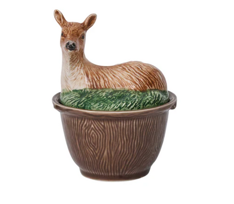 Juliska-Forest Walk Deer Bowl with Lid