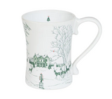 Juliska-Country Estate Winter Frolic Mug - Evergreen