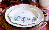 Juliska-Berry & Thread North Pole Dessert/Salad Plate