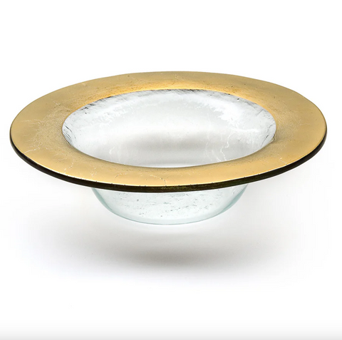 Annieglass-Roman Antique Wine Coaster