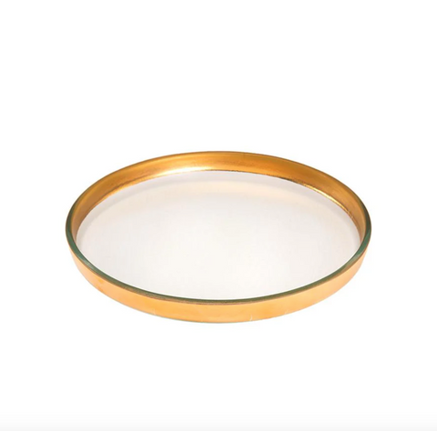 Annieglass-Mod Medium Round Plate