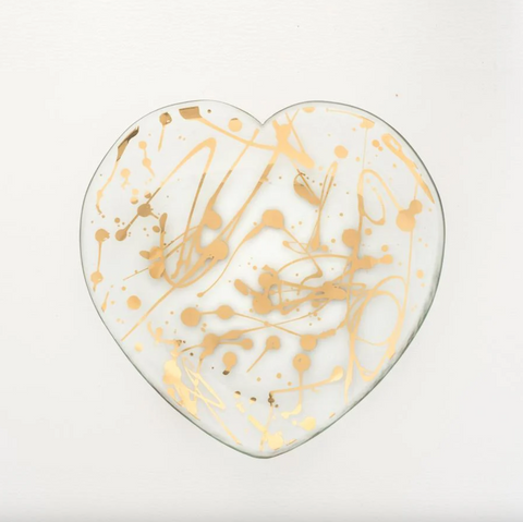 Annieglass-Jaxson Heart Plate