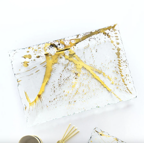 Annieglass-Jaxson Martini Tray