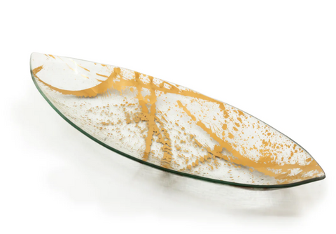 Jaxson Canoe Serving Bowl- Annie Glass JX152G