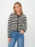 Six/ Fifty-hannah cardigan [black & white]