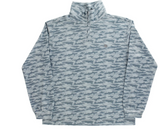 Bailey Boys-Performance Half Zip - Gray Camo