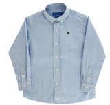 Bailey Boys-Roscoe Button Down - Light Blue Check