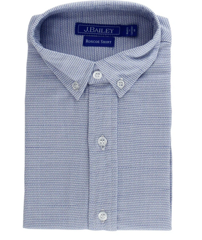 Bailey Boys-Roscoe Button Down - Sky