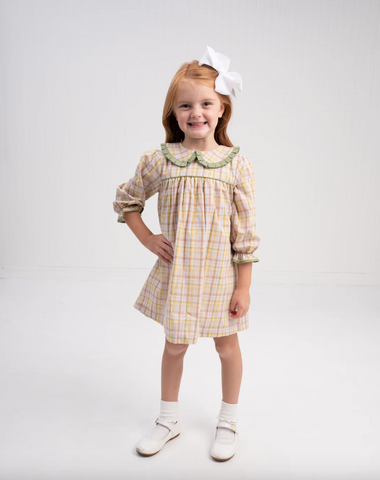 The Oaks- Cecilia Harvest Plaid Dress