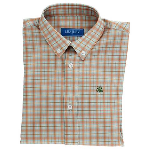 Bailey Boys-Performance Button Down - Spice