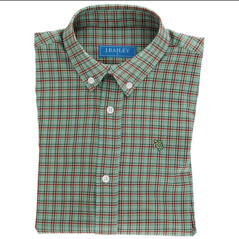 Bailey Boys-Performance Button Down - Jingle