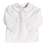 Bailey Boys-Boys Long Sleeve Button Back Shirt-White