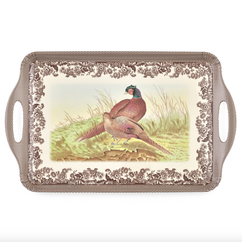 Spode- Woodland Large Melamine Handled Tray