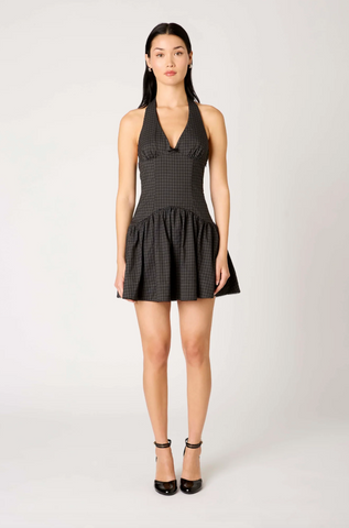 NIA-Ollie Dress Charcoal