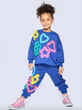 Baby Sara- Mesh Heart, Star, Flower Detail Set