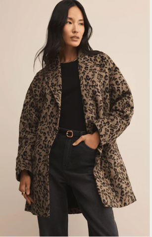 Z Supply-Lennon Animal Coat