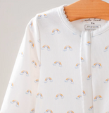 Baby Basics: Baby Basics: Rainbow Bliss Organic Cotton Baby Pajama